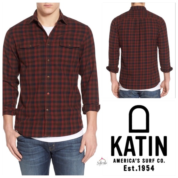 Katin Other - 🆕 Katin Men's Red Mac Flannel Shirt